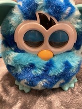 Furby Boom 2013 Blue Waves Fur Furby Boom Hasbro Soft Colors Tested Read As Is