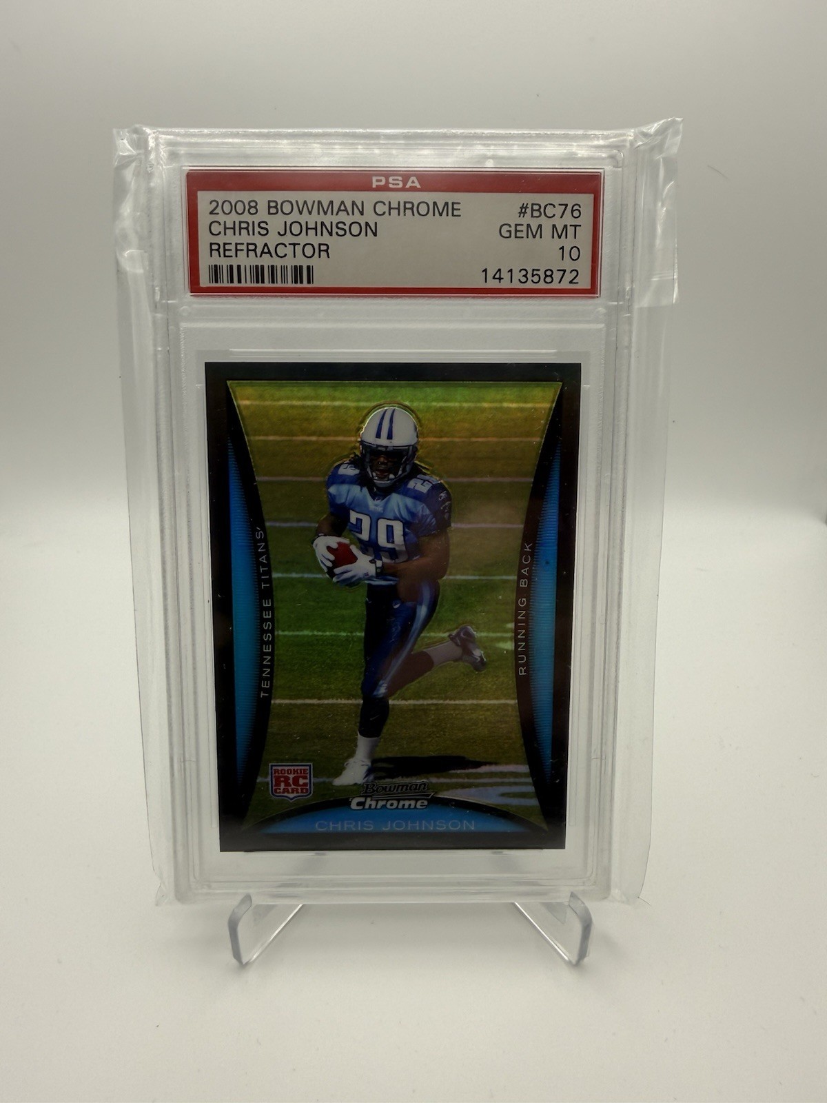 Chris Johnson Bowman Chrome #BC76 Refractor