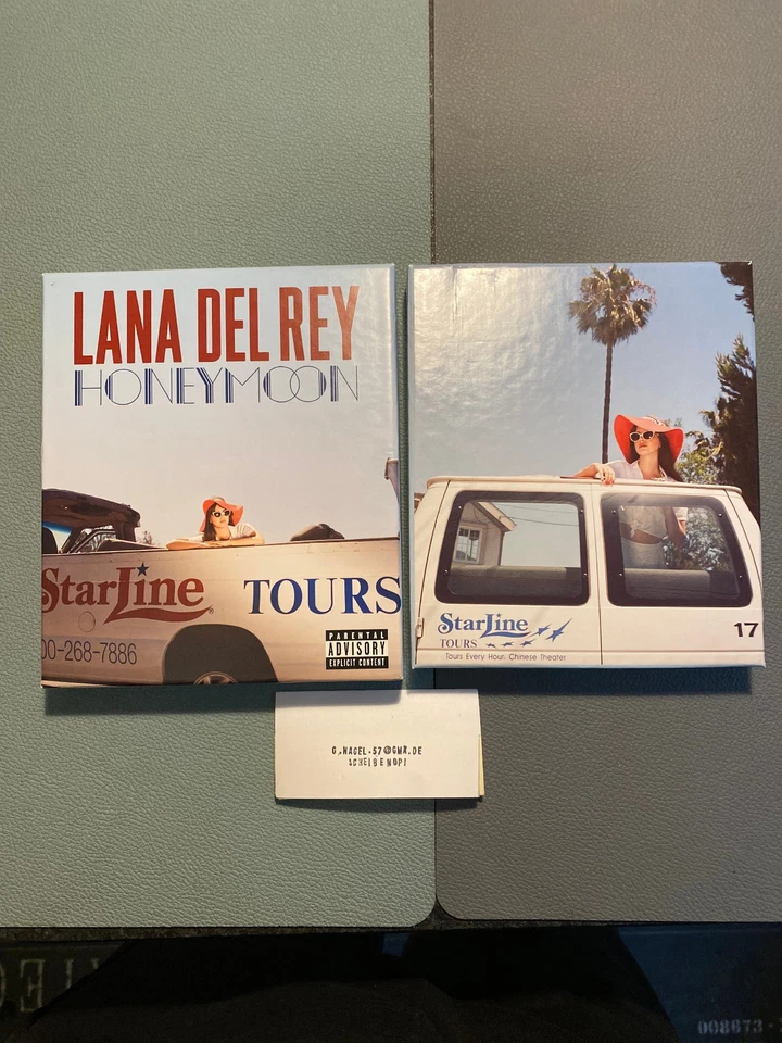 LANA DEL REY "HONEYMOON" CD BOX + CD + HARD COVER BOOK + 10 BILDER + Promo - Bild 3 von 4