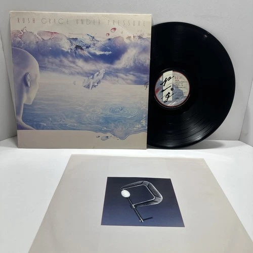 Rush- Grace Under Pressure LP Vinyl 1984 “SHRINK”PolyGram 818 476-1 M1  VG+/VG+