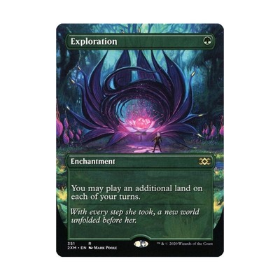 WOTC MtG Double Masters Erkundung (Randlos) (R) NM