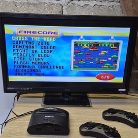 Boxed Sega Megadrive Console Mini Classic 80 Games 2 Wireless Controllers VGC