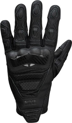 IXS Rapid 1.0 perforierte Motorrad Handschuhe, schwarz, S