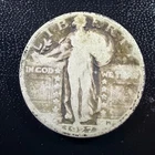 1927-S Standing Liberty Quarter- Semi Key Better Date No Reserve
