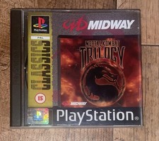 Mortal Kombat Trilogy PS1 Game PAL 1996 - Complete With Manual (Tested)
