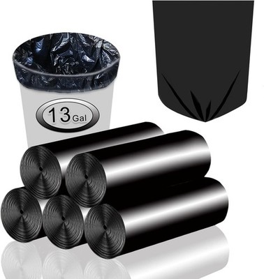 Trash Bags 13 Gallon Tall Kitchen Garbage Bags, Recycle Bags, 75ct