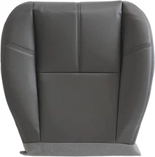 Driver or Passenger Bottom Replacement Seat Cover Dark Gray Compatible with Chev