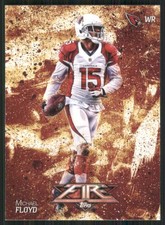 2014 Topps Fire #37 Michael Floyd Arizona Cardinals 52262