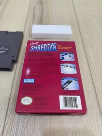 Heavy Shreddin' Snowboarding NES Box Sleeve Cartridge Styrofoam