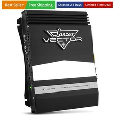 2-Channel High Power MOSFET Amplifier - Slim 800 Watt Bridgeable Mono Stereo ...