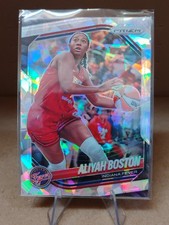 2025 Panini Prizm WNBA #75 Aliyah Boston Cracked Ice Prizm Indiana Fever