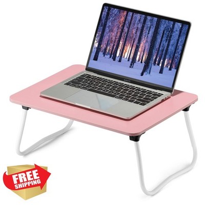 ZEAPTAC Laptop Bed Desk Pink
