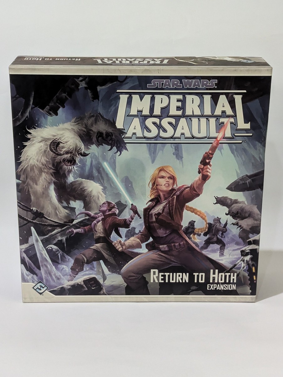 Star Wars Imperial Assault Return To Hoth Expansion Box Unpunched