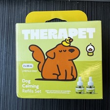 Box 2x Refills THERAPET 60-Day Dog Calming Refill Set for Plug-In Diffuser New