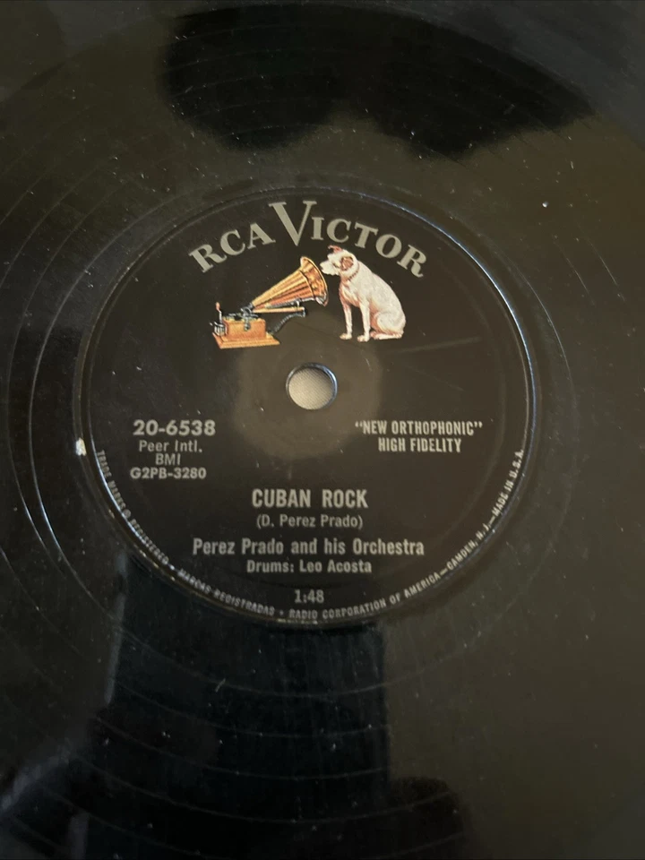 3-Perez Prado 78rpm Records/RCA #20-5820/6538/3873 VG+ - Image 3 of 4