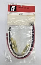 JT&T JTT Products 2520F Compressor Leads with Flags and Waterproof Butts 10 AWG