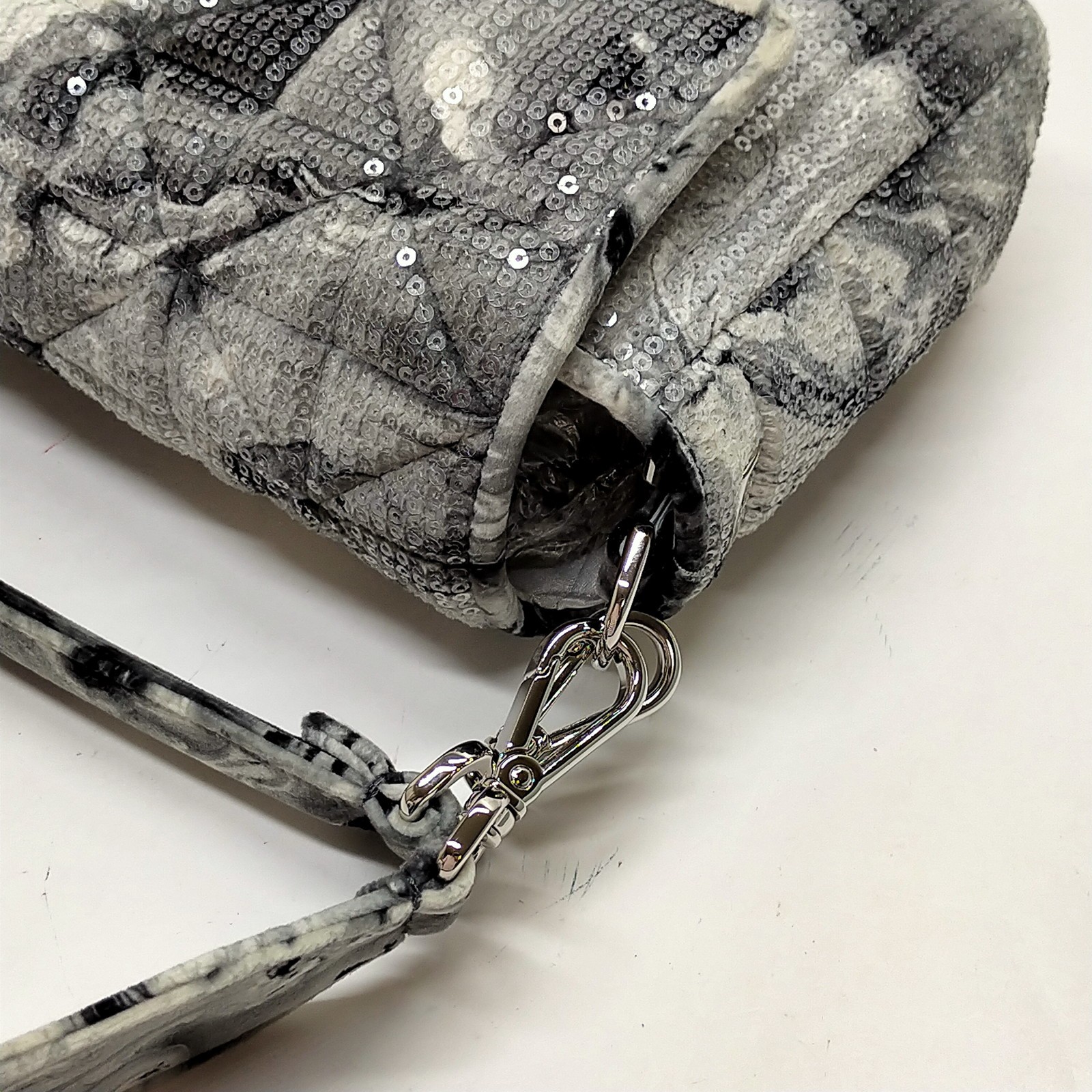 Fendi Shoulder Bag Gray Sequins 3276760 — image 12