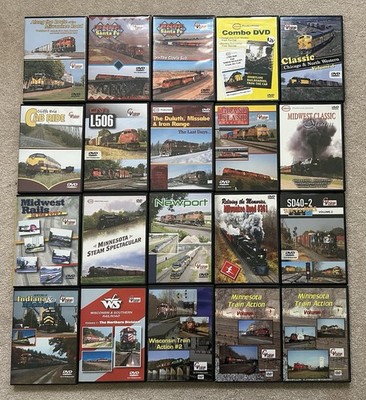 Railroad DVDs by C. Vision Productions
