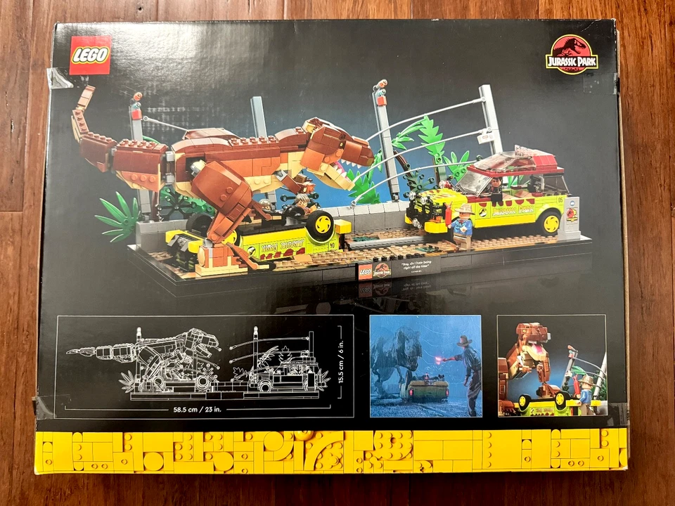 LEGO Jurassic Park 76956 T. Rex Breakout (1212 pc) - Image 2 of 3