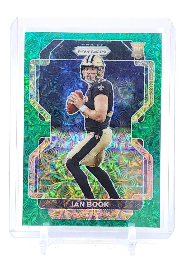 IAN BOOK 2021 PANINI PRIZM ROOKIE GREEN SCOPE NEW ORLEAN SAINTS RC /75 Q0190
