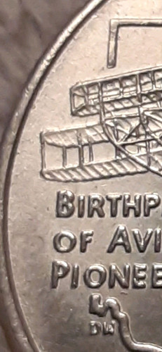 2002 D OHIO State Quarter Rare Machine Doubling RPM Off-Centered Strike Errors - Picture 20 of 24