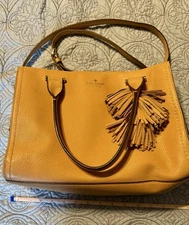 Kate Spade New York Palmer Drive Maryam Convertible Top-handle Peach Handbag