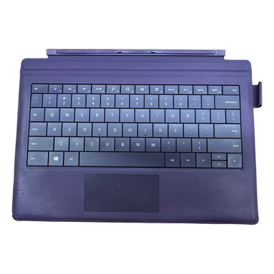 Echtes Microsoft Surface Pro 3 4 5 6 7 Schwarz Type Cover Tastatur (1709) Lila
