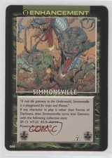 1995 Spawn - Power Cardz Trading Card Game Simmonsville #066