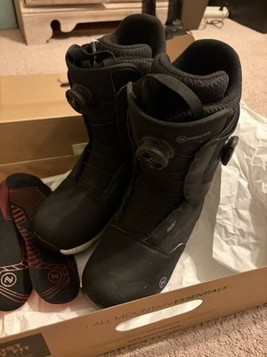 Nidecker Rift Double Boa Snowboard Boots Women's 9 Black 2026