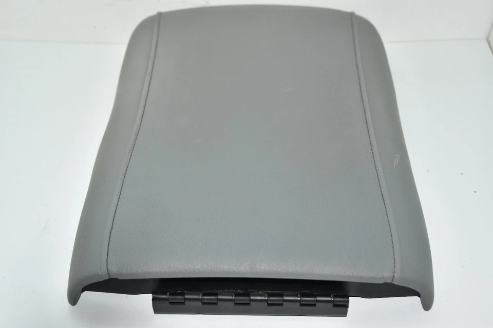 💎 2003-2006 Ford Expedition console central couro cinza apoio de braço tampa tampa fabricante de equipamento original - Imagem 4 de 4