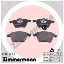 Satz Bremsbeläge Bremsklötze vorne für Seat Leon 1P1 5F1 24481558