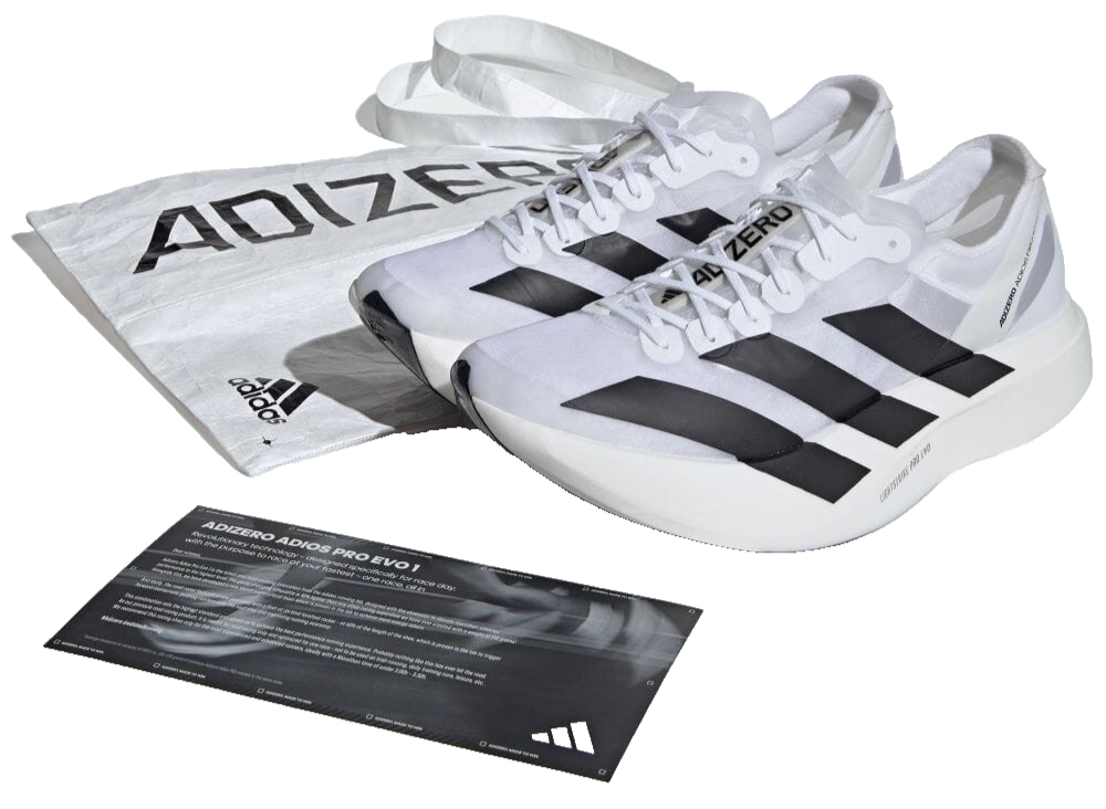 スパイク・シューズ Adizero Adios PRO EVO 1 26.0 Adizero Adios Pro Evo 1 Running Shoe - White/Black - Regular