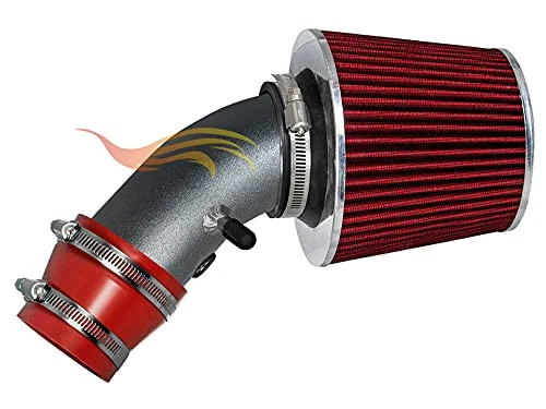 BCP RW RED For 1990-1997 Corolla Prizm 1.6L/1.8L L4 Ram Air Intake Kit+Filter - Image 2 of 3