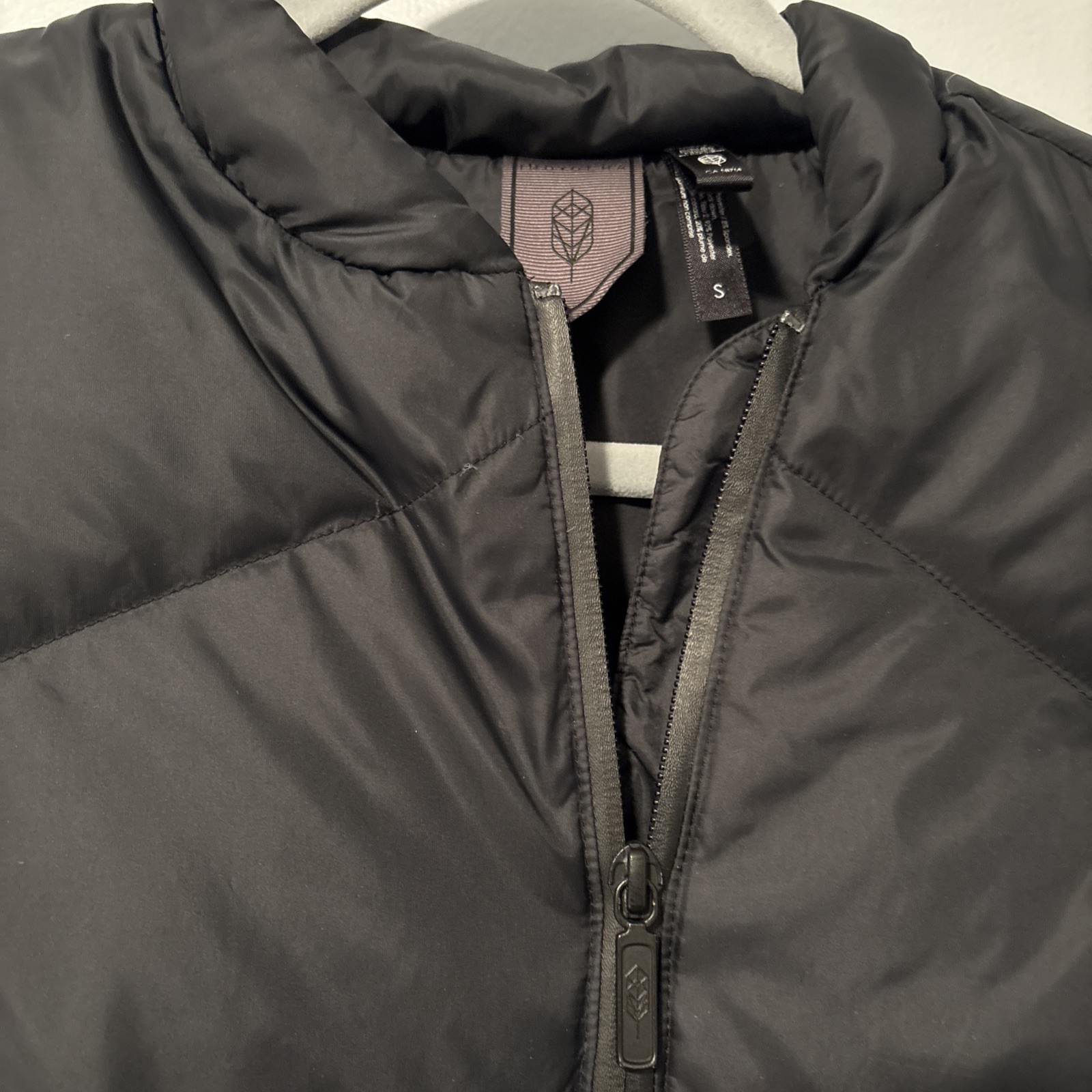 Indygena Down Jacket Womens Small Pullover Black … - image 3