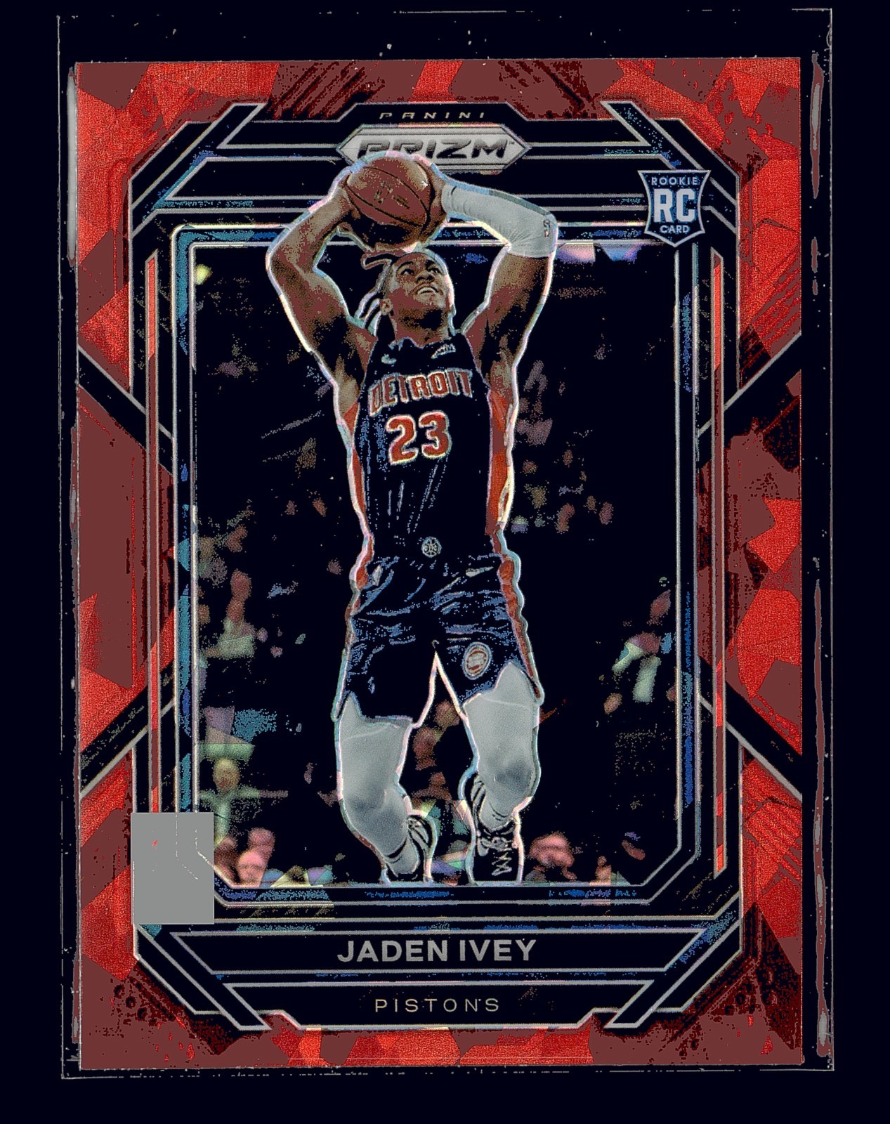 2022-23 Panini Prizm - Jaden Ivey #256 Red Ice Prizm (RC)