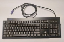 IBM PS/2 Wired Keyboard KB-9910 Standard Tested Vintage 001 Click