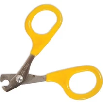 NEW JW Pet GripSoft Cat Nail Clippers Scissors Stainless Steel Non-Slip, Yellow