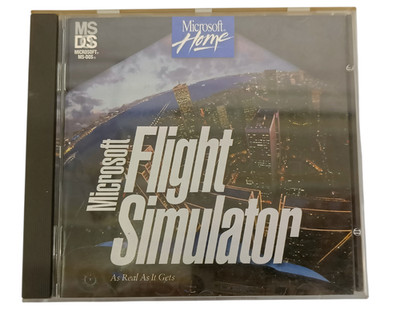 Microsoft Flight Simulator MS-DOS CD Flugsimulator