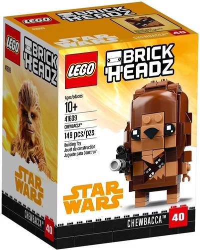 LEGO BRICKHEADZ: Chewbacca (41609) NEW & SEALED Star Wars