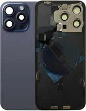 Back Glass for iPhone 15 Pro, 15 Pro Max , with Metal / Magnet / NFC US Shipping