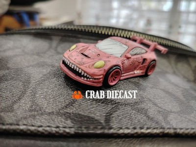 Hot Wheels Premium Rexy Porsche 911 GT3 AO Custom 2D Hand Drawn