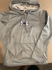 Women s Small Under Armour Storm 1 Gray Hooded Sweatshirt