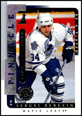 1996-97 BAP Be a Player #LTH-3A Sergei Berezin - Link 2 History FREE SHIPPING!