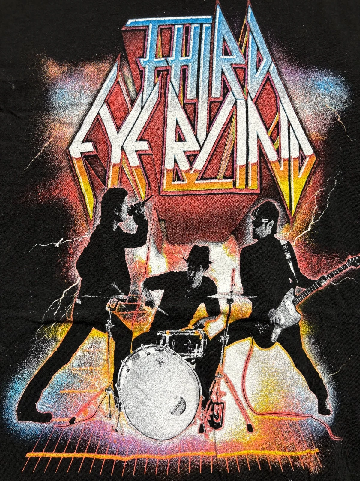 Third Eye Blind Tultex Band shirt Mens Black Short Sleeve Graphic Concert Music