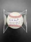 Dick Groat Signed Major League Baseball W/ Inscriptions- JSA CK34293