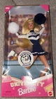 University of Connecticut Huskies Cheerleader Barbie 1996 Mattel #19866 Vintage