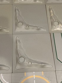 Huge Lot Of 33 Vintage Lego Grey Lunar Space, Road, Green Base Plates