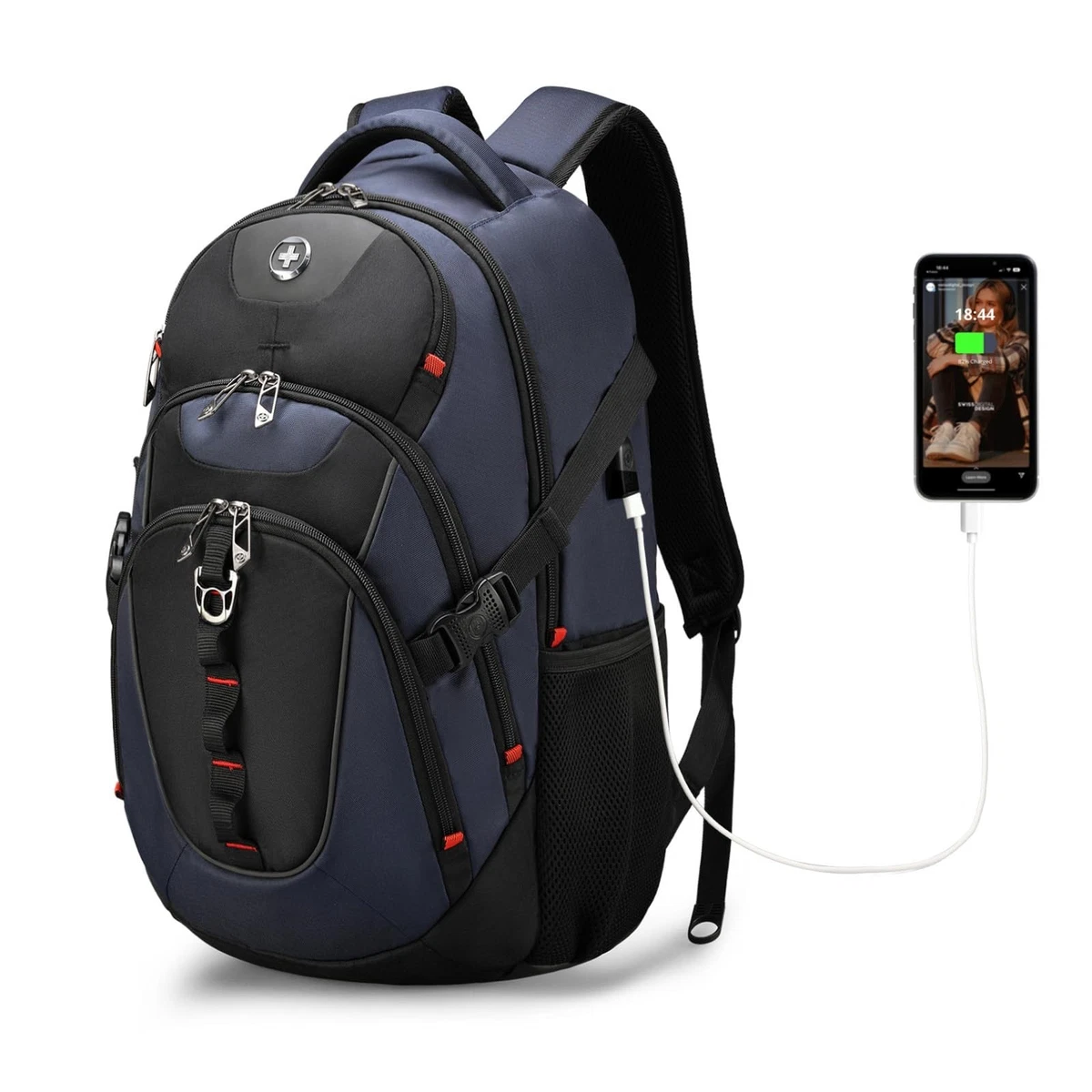 best laptop backpack with storage MAXTOP Deep Business Anti-theft Backpacks[Water Resistant] College Computer Bookbag Fits 15 Inch Laptop Black : Electronics friendly design Gym Take2cabin S/M Mono Backpack Color:Snow Marl