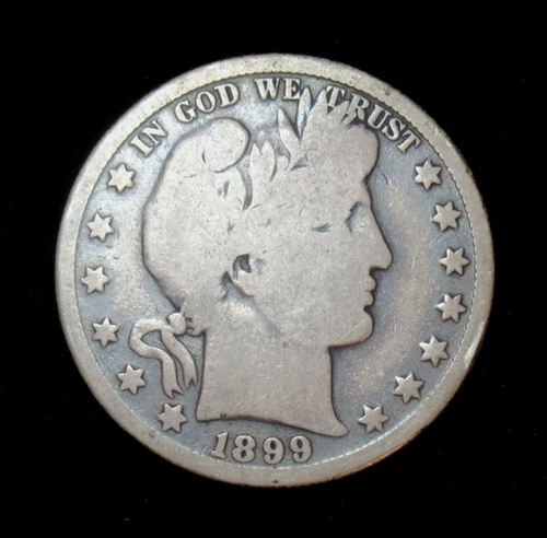 1899 O Barber Half Dollar Silver Coin