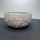 Antique Weller Art Pottery Floral Dogwood Planter VTG Woodcraft Bowl